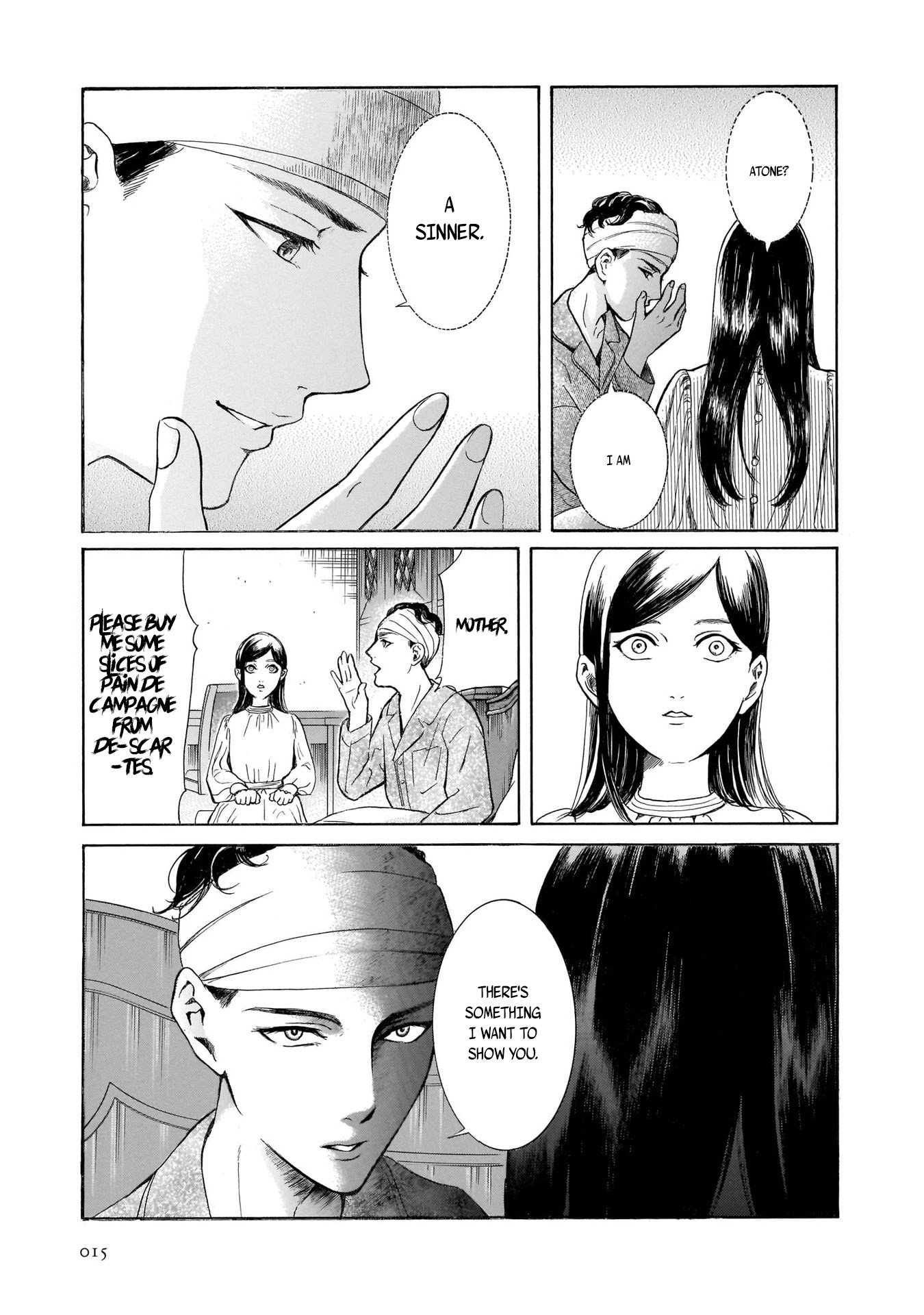 Migi to Dali Chapter 33 page 14 - Chapter 33: There's Nothing Harder than a Loaf of Bread