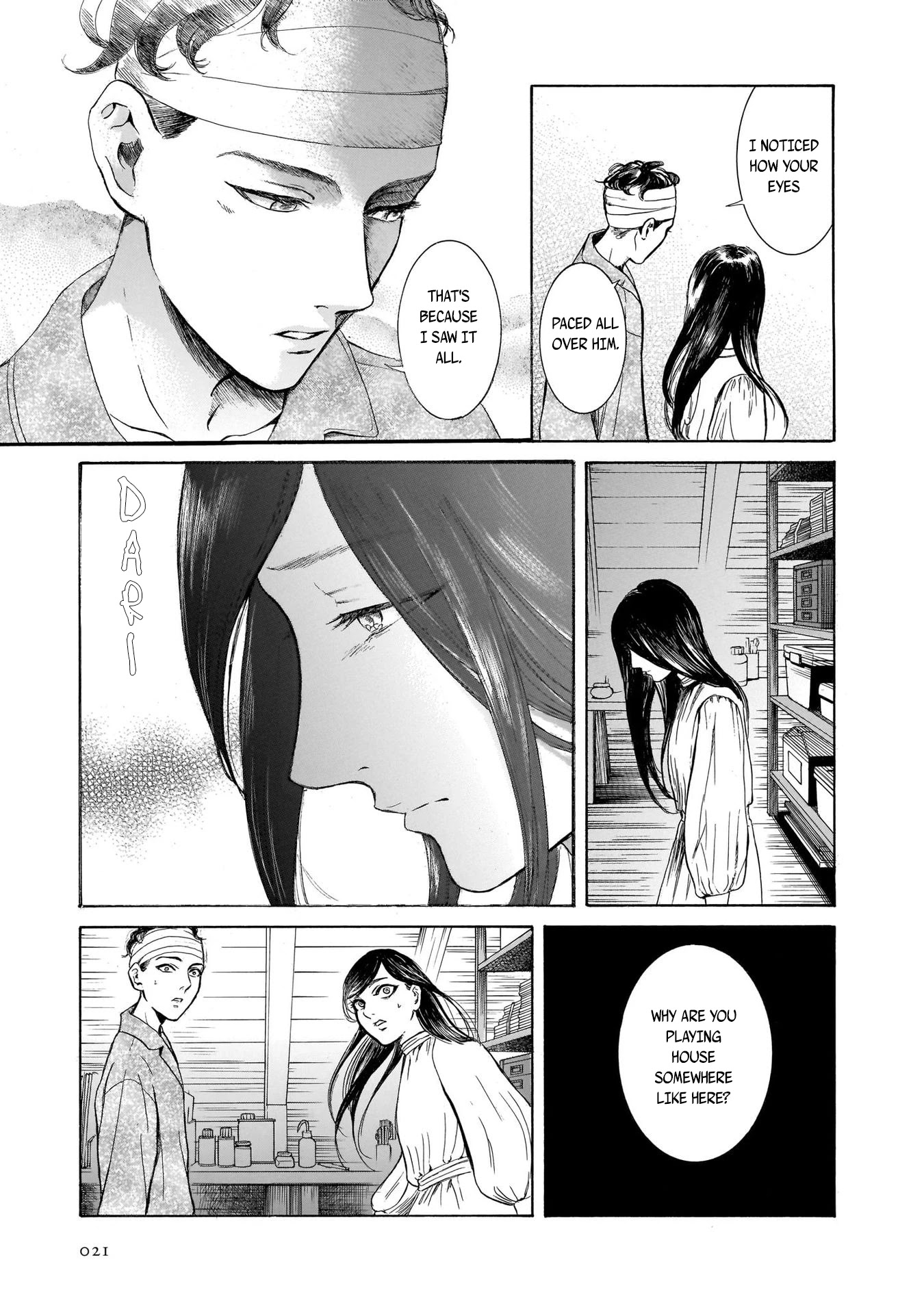 Migi to Dali Chapter 33 page 20 - Chapter 33: There's Nothing Harder than a Loaf of Bread