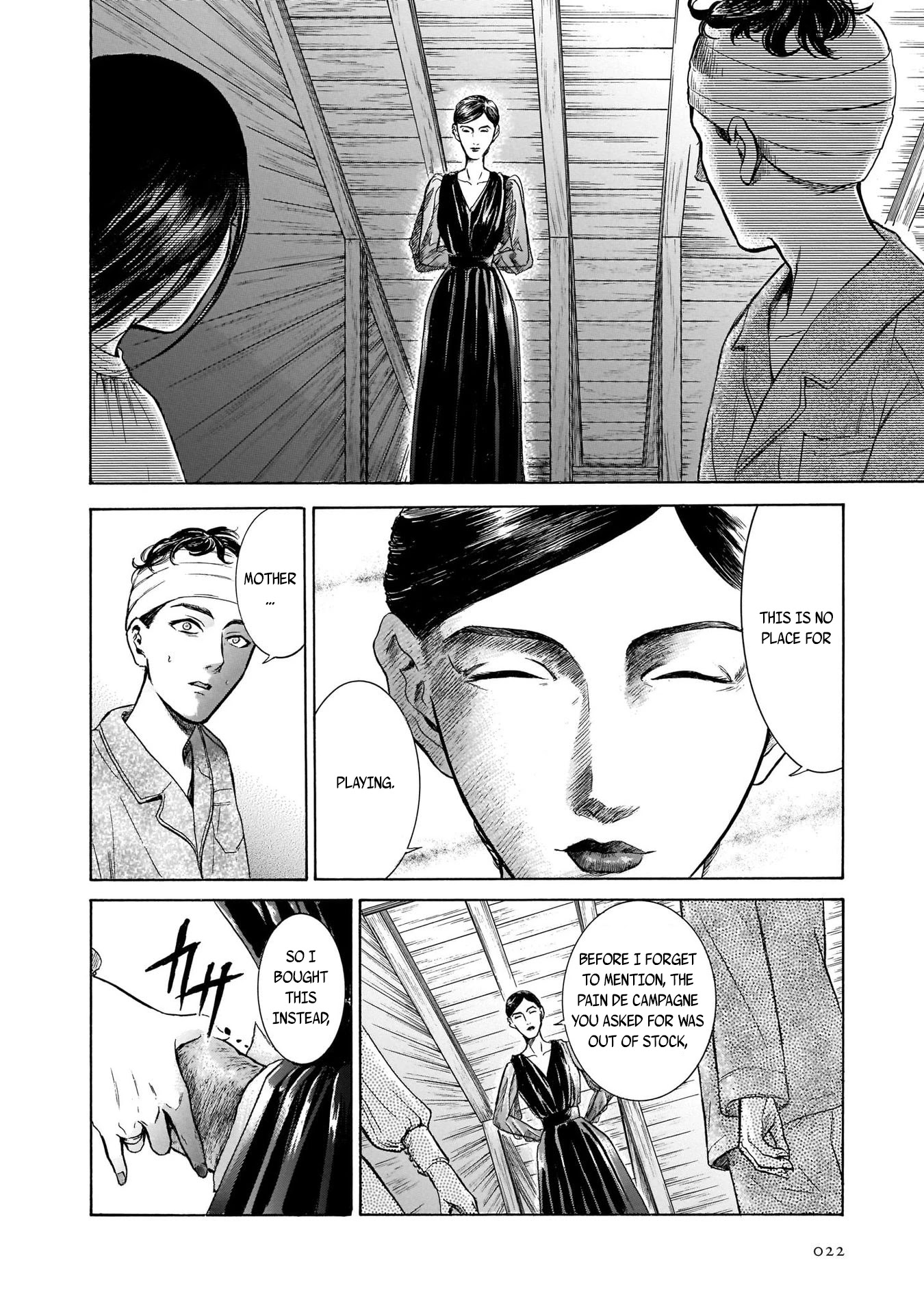 Migi to Dali Chapter 33 page 21 - Chapter 33: There's Nothing Harder than a Loaf of Bread