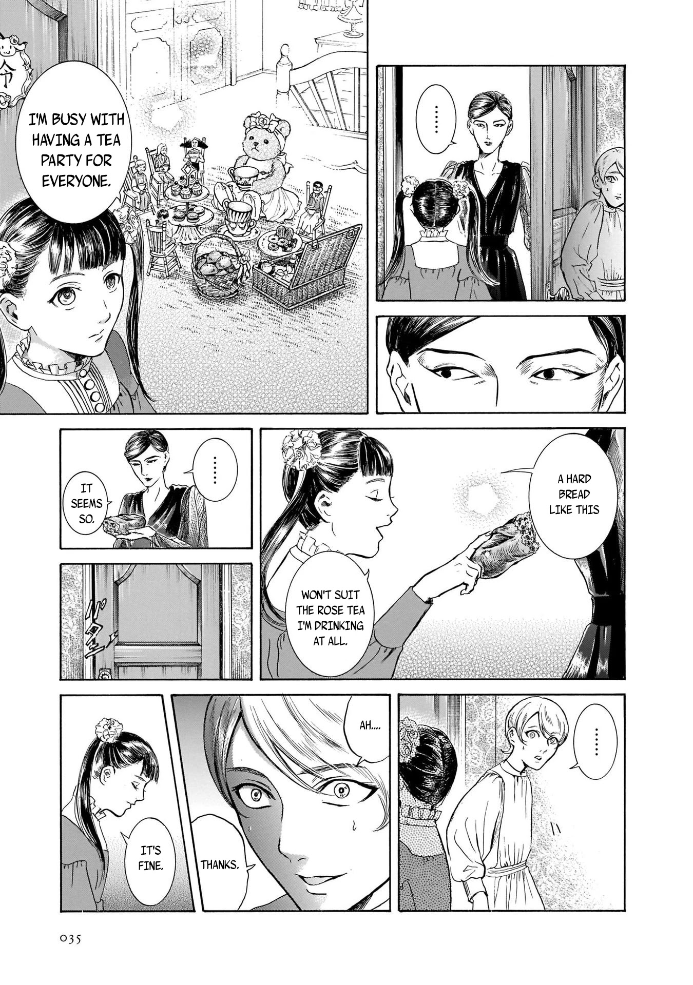 Migi to Dali Chapter 33 page 34 - Chapter 33: There's Nothing Harder than a Loaf of Bread