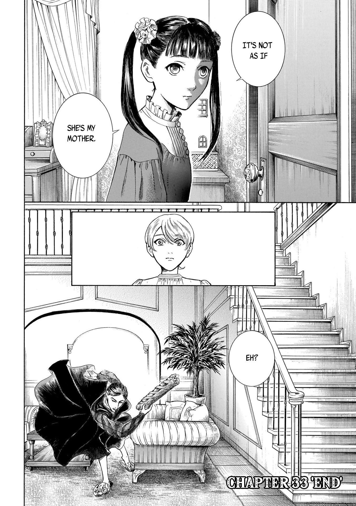 Migi to Dali Chapter 33 page 35 - Chapter 33: There's Nothing Harder than a Loaf of Bread