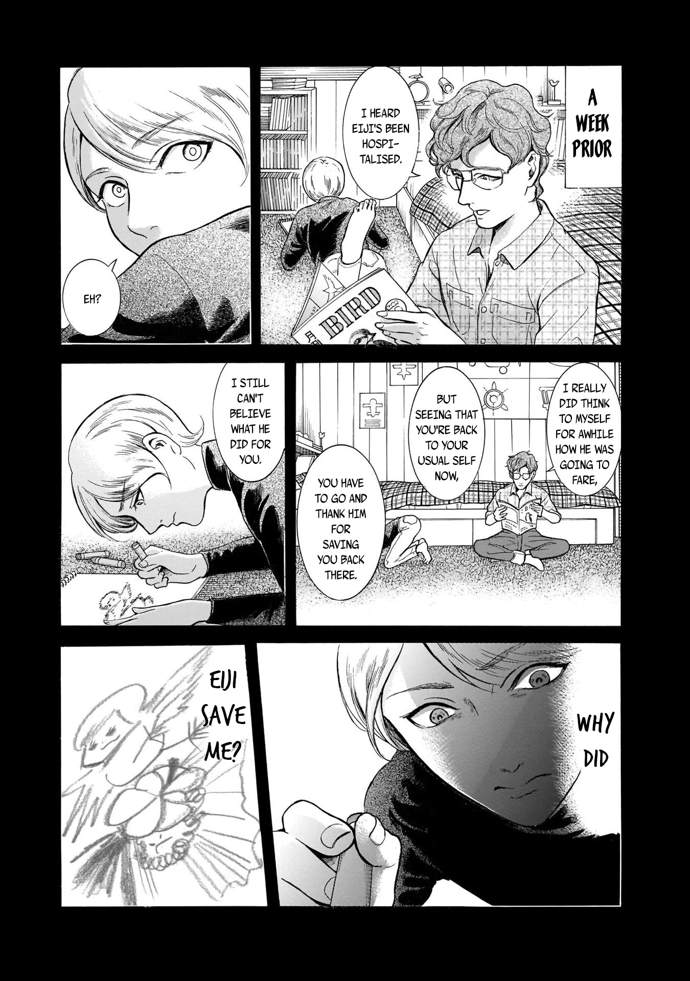 Migi to Dali Chapter 33 page 8 - Chapter 33: There's Nothing Harder than a Loaf of Bread