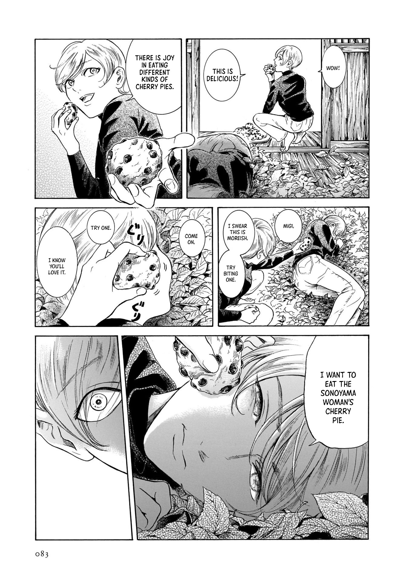 Migi to Dali Chapter 35 page 13 - Chapter 35: The Volatile Cherry Pie!