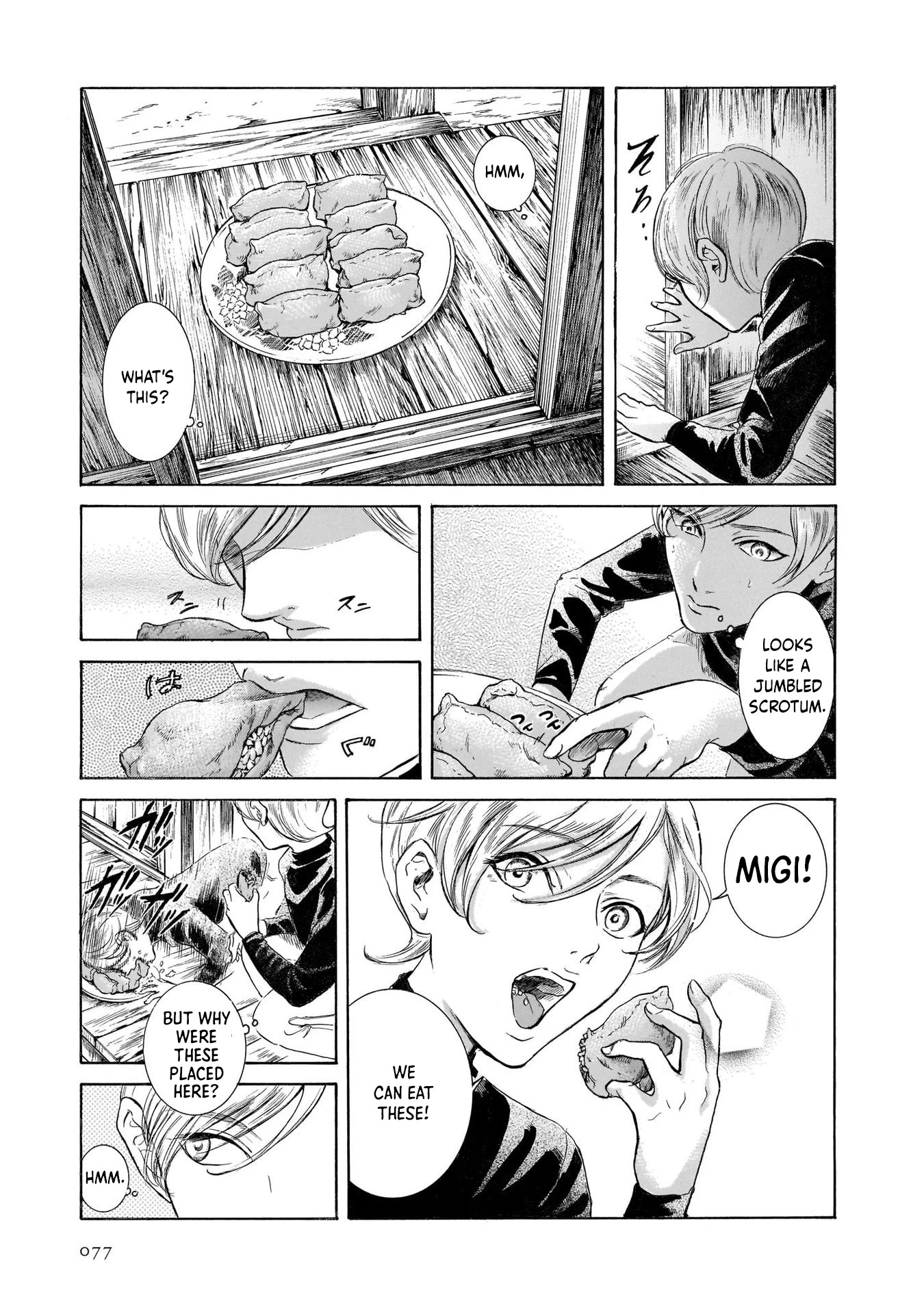 Migi to Dali Chapter 35 page 7 - Chapter 35: The Volatile Cherry Pie!