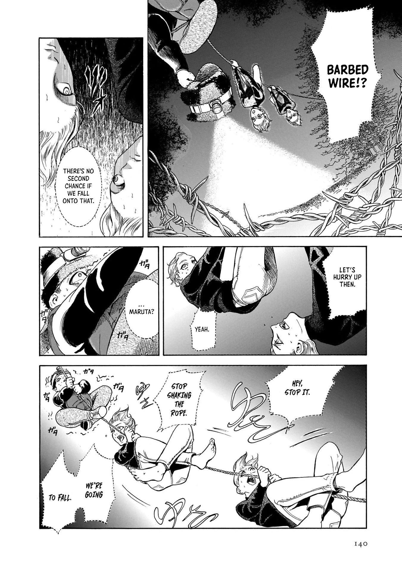 Migi to Dali Chapter 37 page 12 - Chapter 37: Rose Fortress