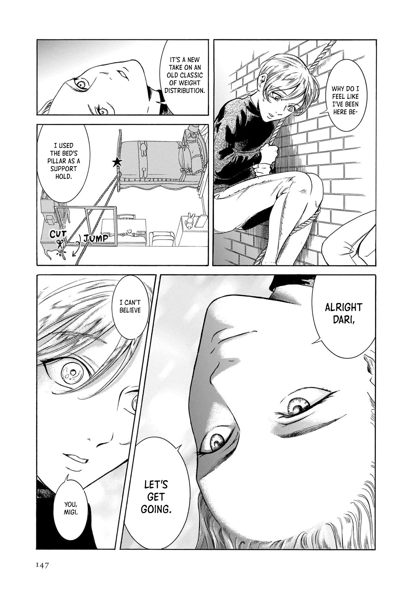 Migi to Dali Chapter 37 page 19 - Chapter 37: Rose Fortress