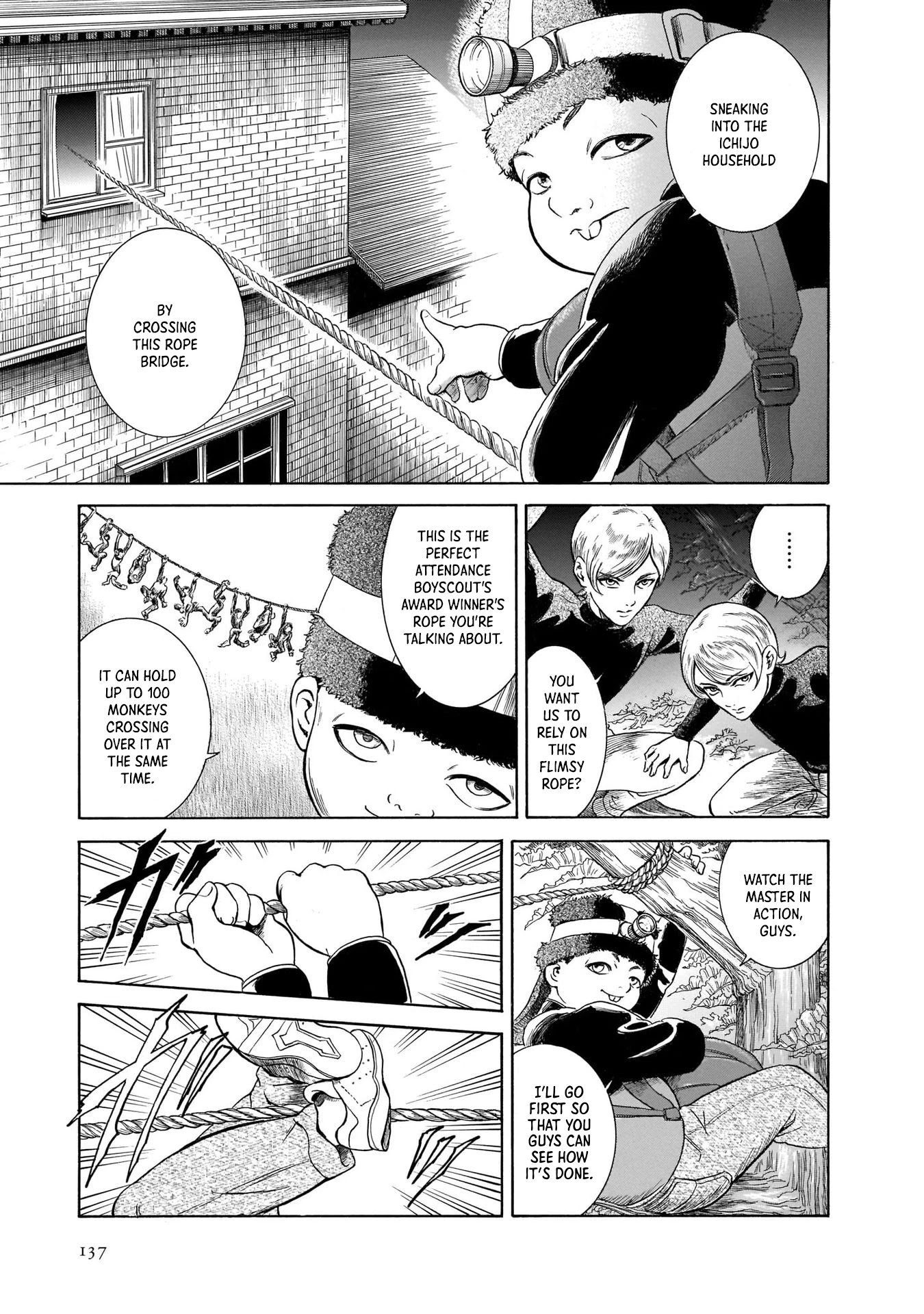 Migi to Dali Chapter 37 page 9 - Chapter 37: Rose Fortress