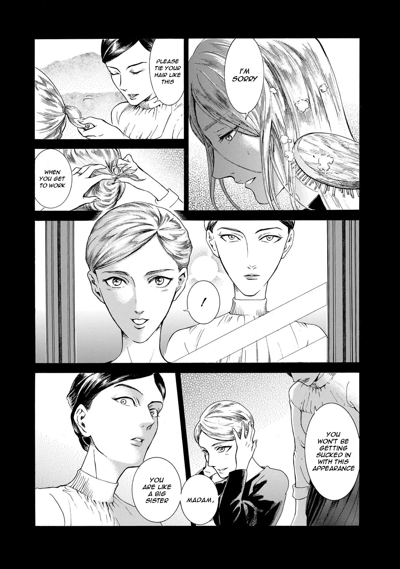 Migi to Dali Chapter 39 page 12 - Chapter 39: The Upside-Down Woman