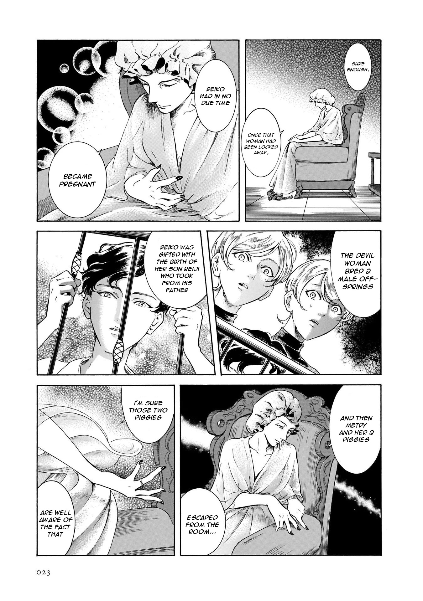 Migi to Dali Chapter 39 page 24 - Chapter 39: The Upside-Down Woman