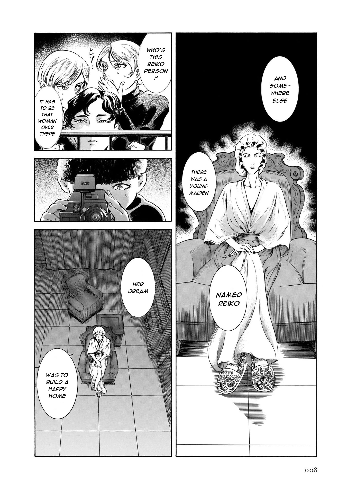 Migi to Dali Chapter 39 page 9 - Chapter 39: The Upside-Down Woman