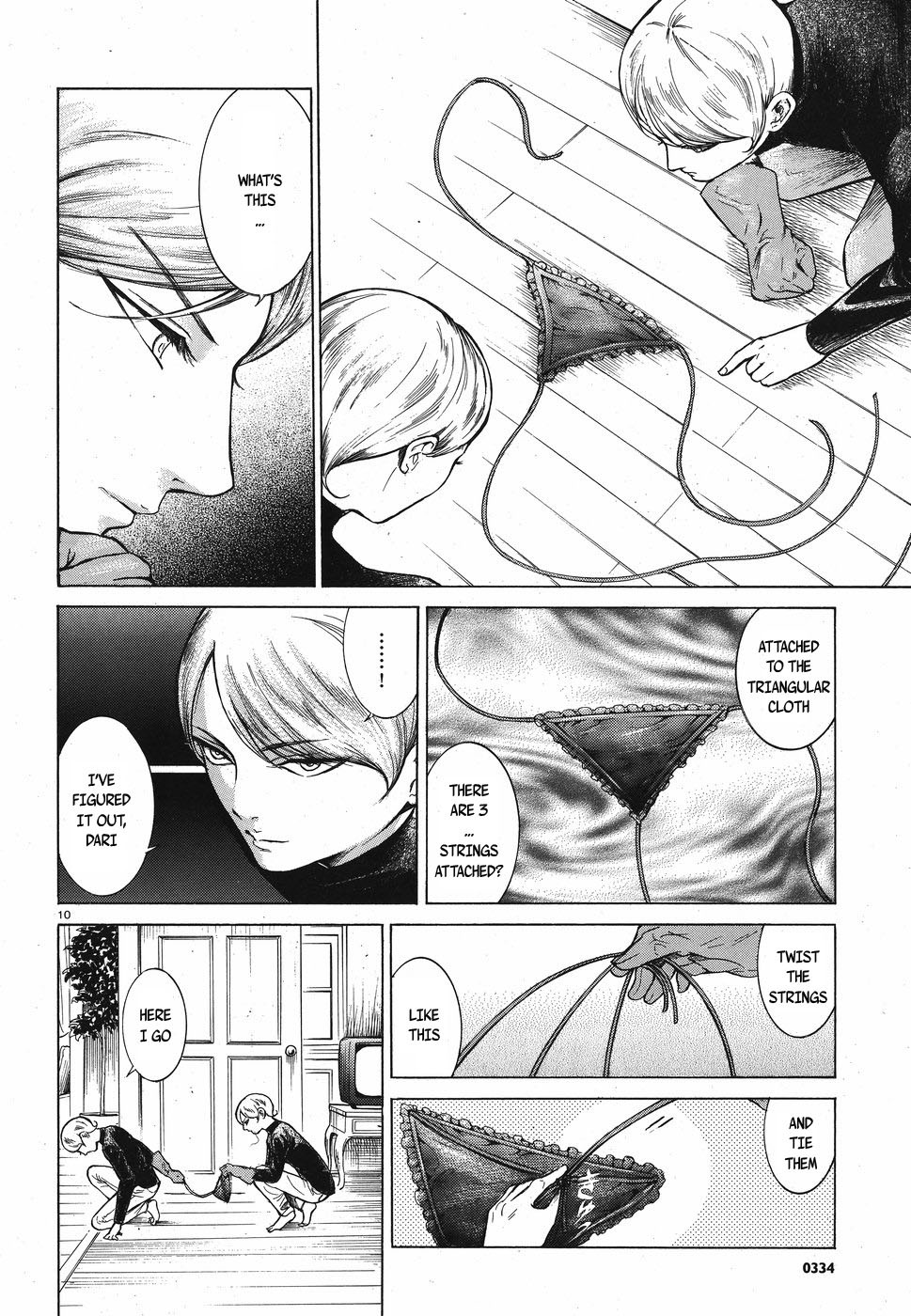 Migi to Dali Chapter 4 page 10 - Chapter 4: The Secret of the Elderly Couple