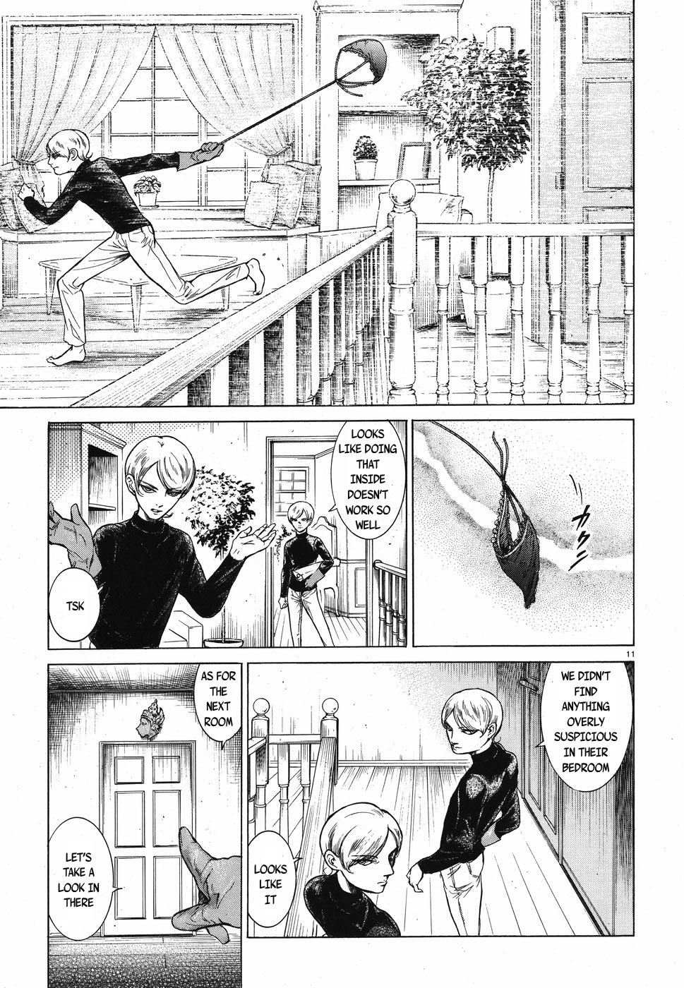 Migi to Dali Chapter 4 page 11 - Chapter 4: The Secret of the Elderly Couple