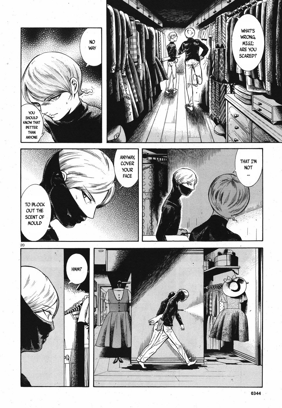 Migi to Dali Chapter 4 page 20 - Chapter 4: The Secret of the Elderly Couple