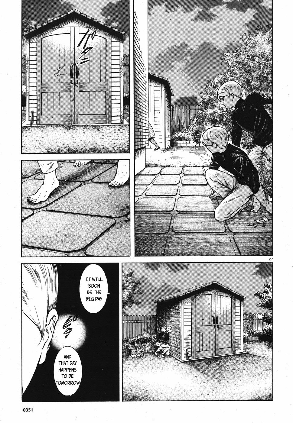 Migi to Dali Chapter 4 page 27 - Chapter 4: The Secret of the Elderly Couple