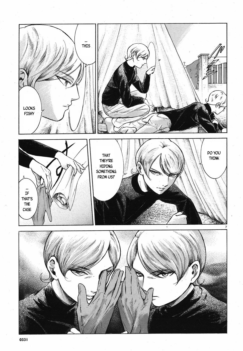 Migi to Dali Chapter 4 page 7 - Chapter 4: The Secret of the Elderly Couple