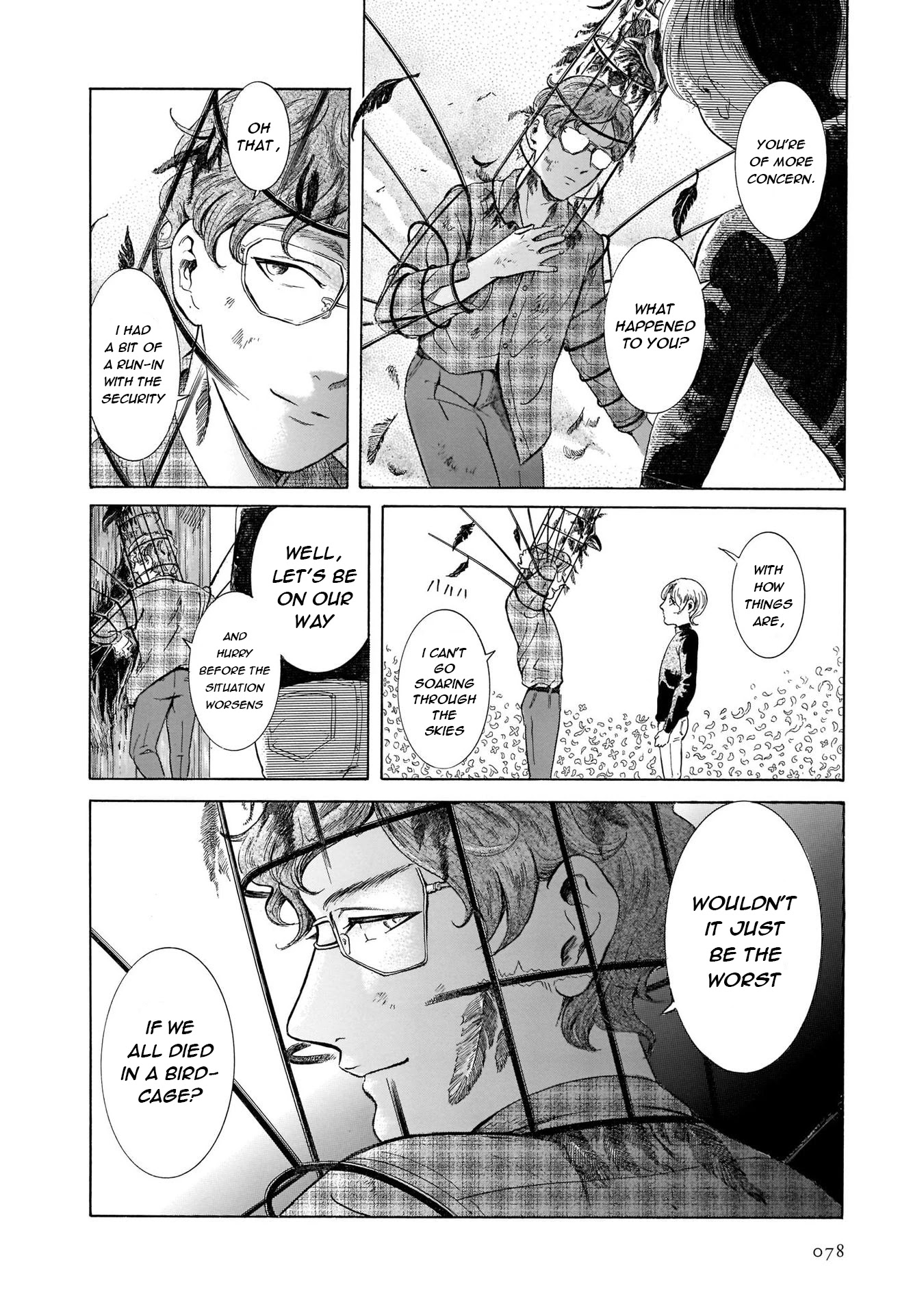 Migi to Dali Chapter 41 page 16 - Chapter 41: The Bird Within Another