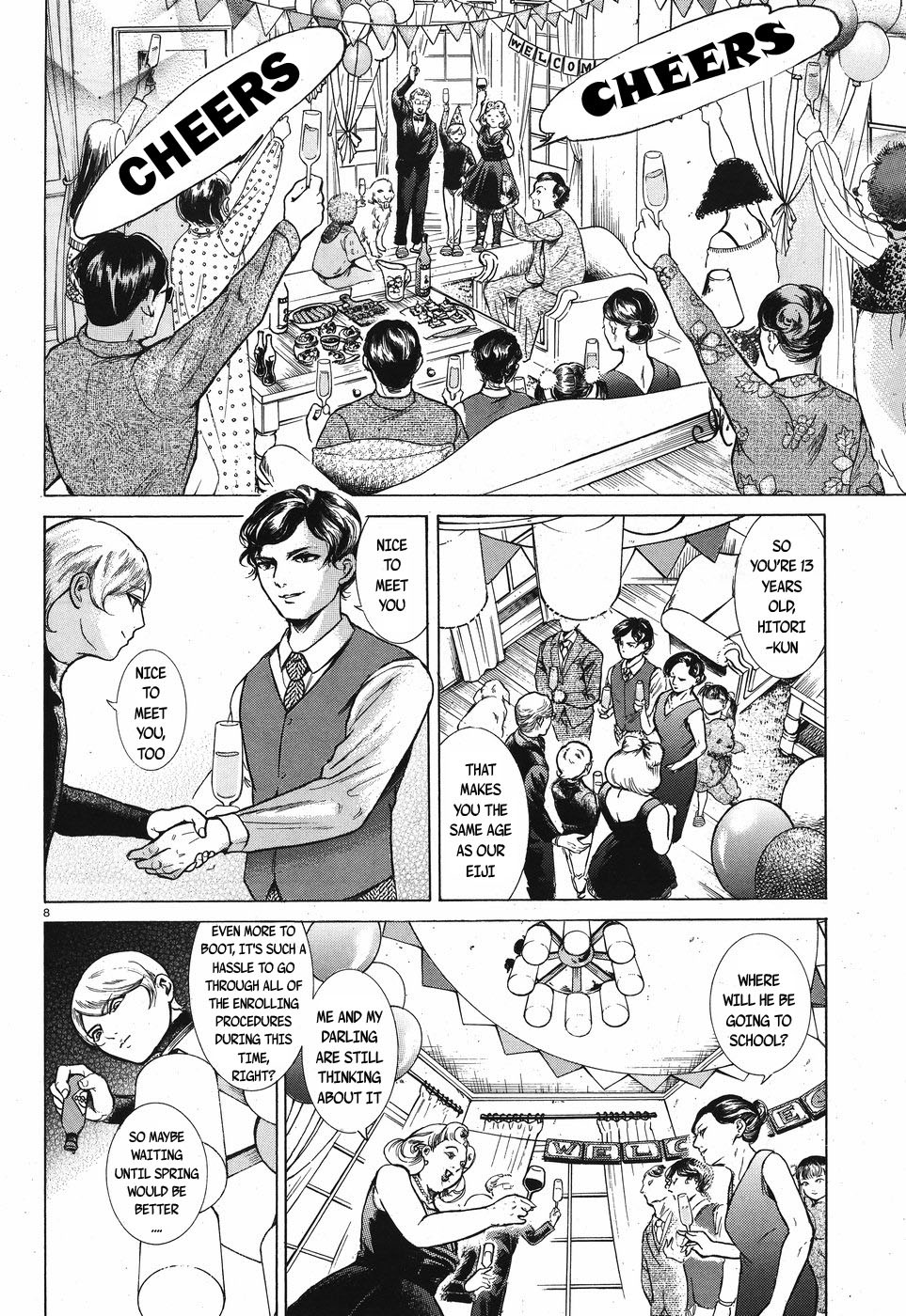 Migi to Dali Chapter 5 page 8 - Chapter 5: Our Vow