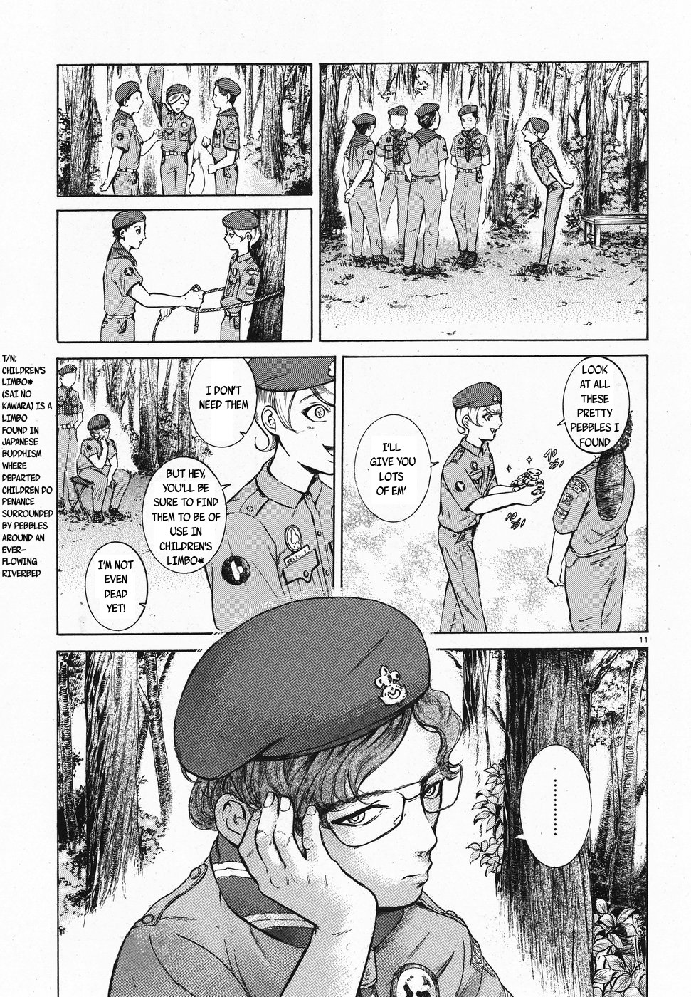 Migi to Dali Chapter 6 page 11 - Chapter 6: First Friend