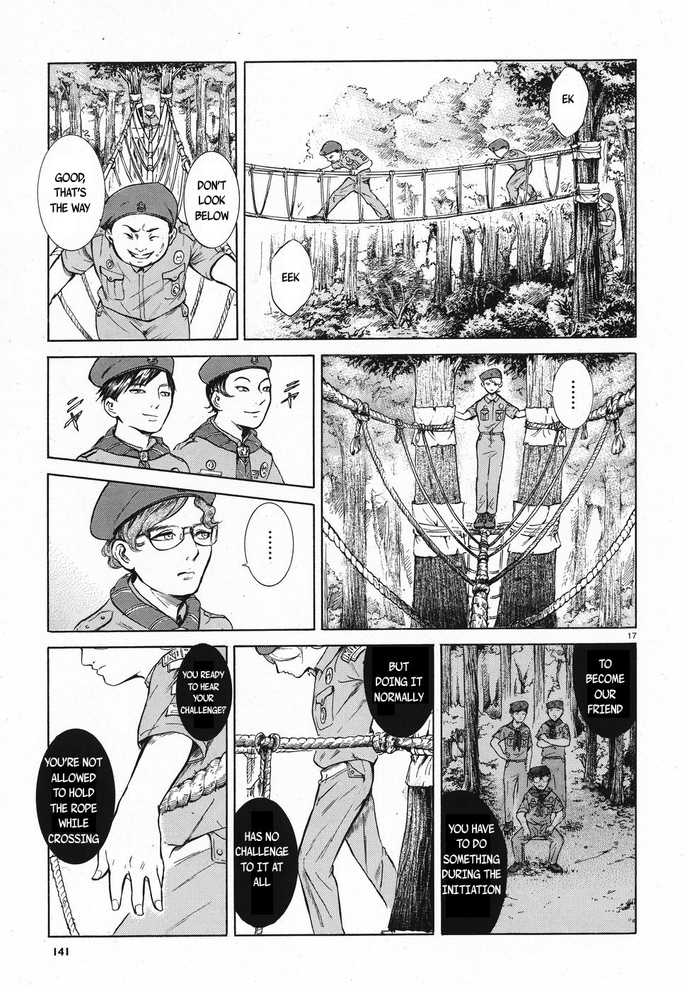 Migi to Dali Chapter 6 page 17 - Chapter 6: First Friend
