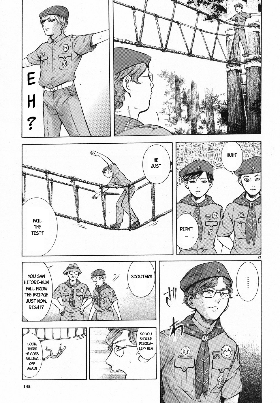 Migi to Dali Chapter 6 page 21 - Chapter 6: First Friend