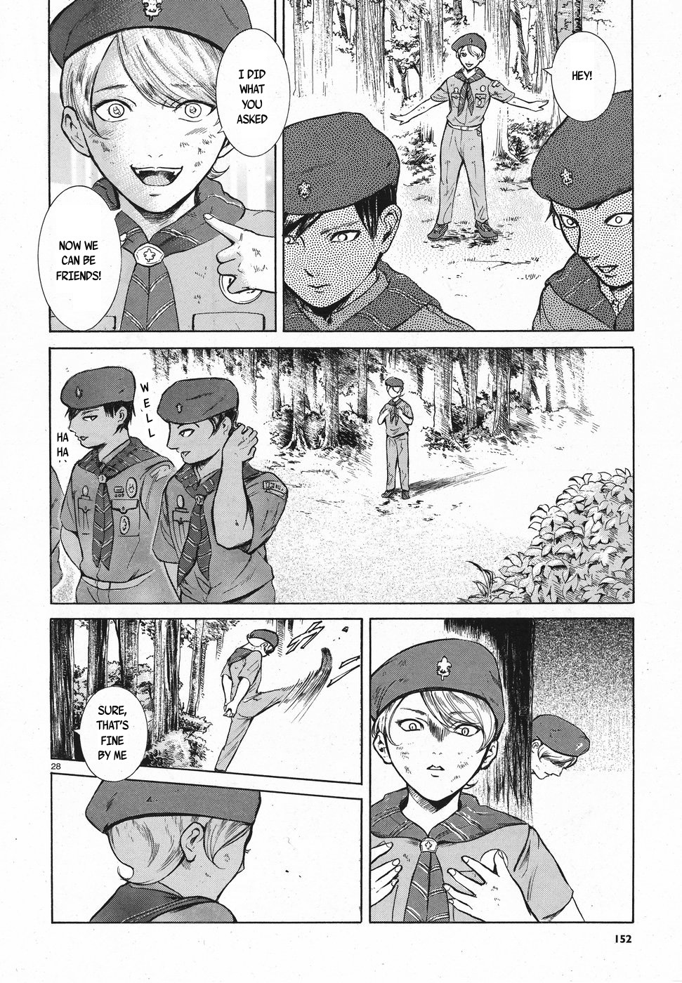 Migi to Dali Chapter 6 page 28 - Chapter 6: First Friend