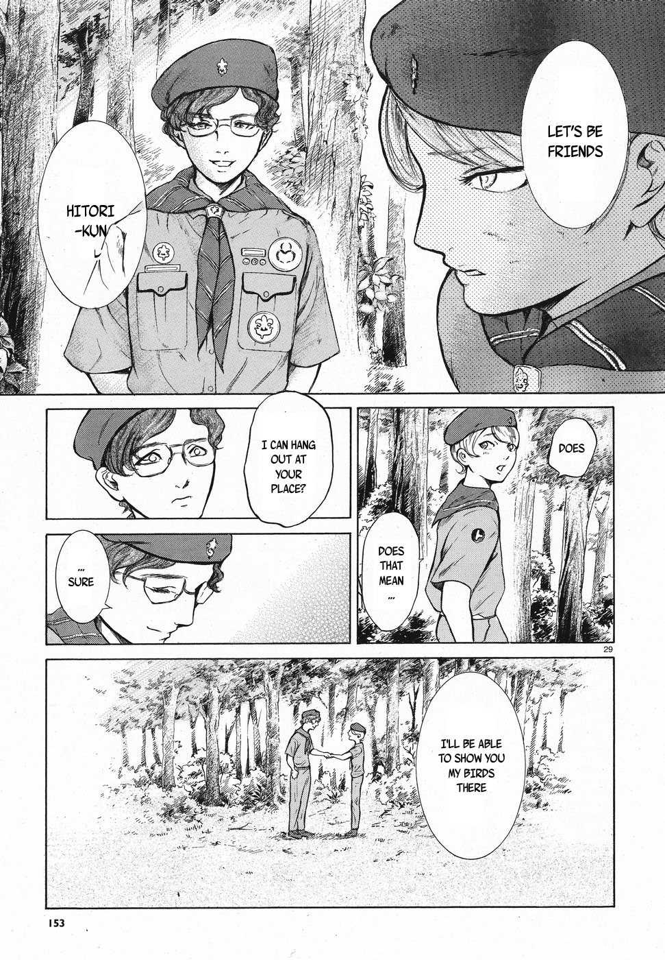 Migi to Dali Chapter 6 page 29 - Chapter 6: First Friend
