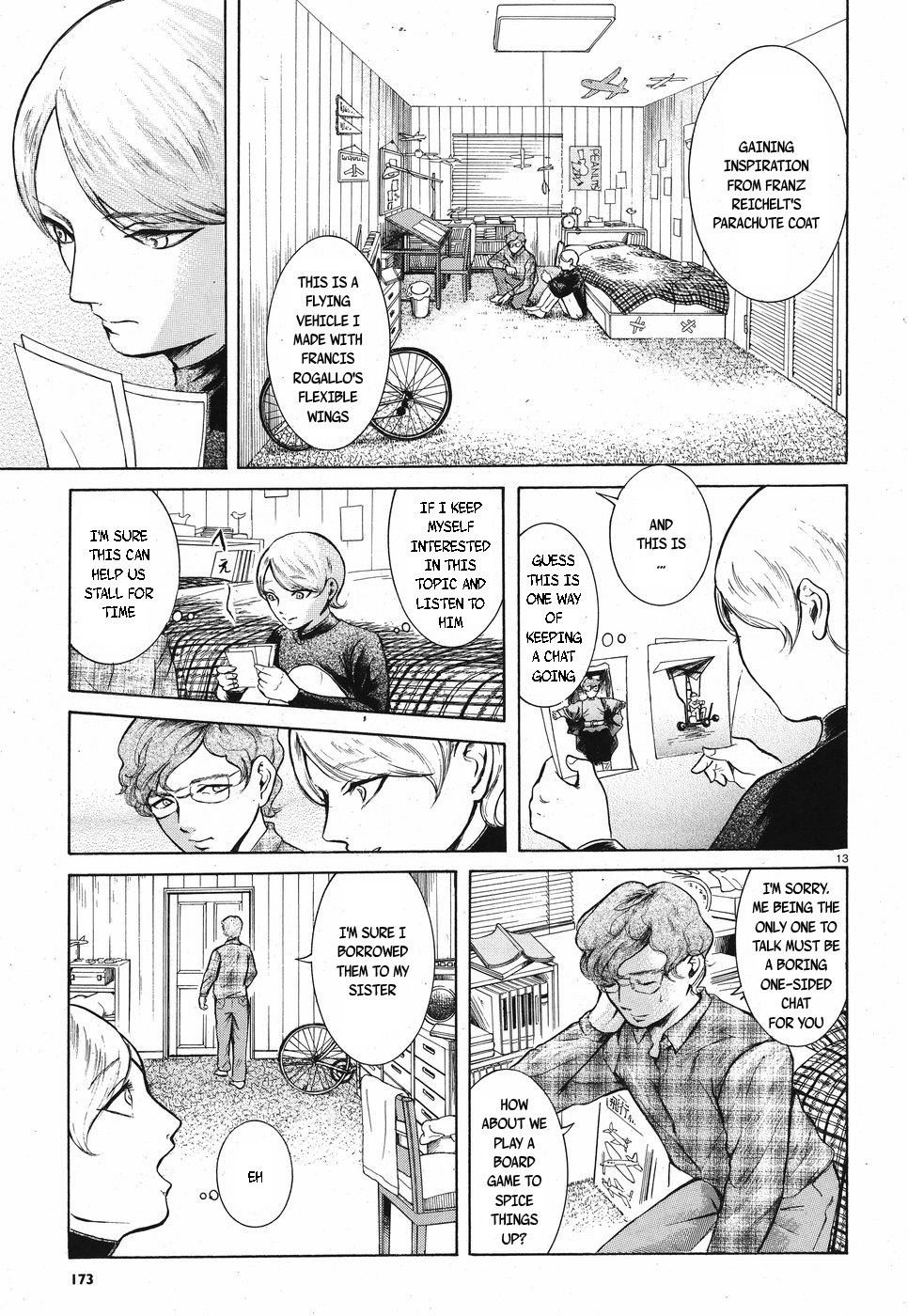 Migi to Dali Chapter 7 page 13 - Chapter 7: Heaven & Hell
