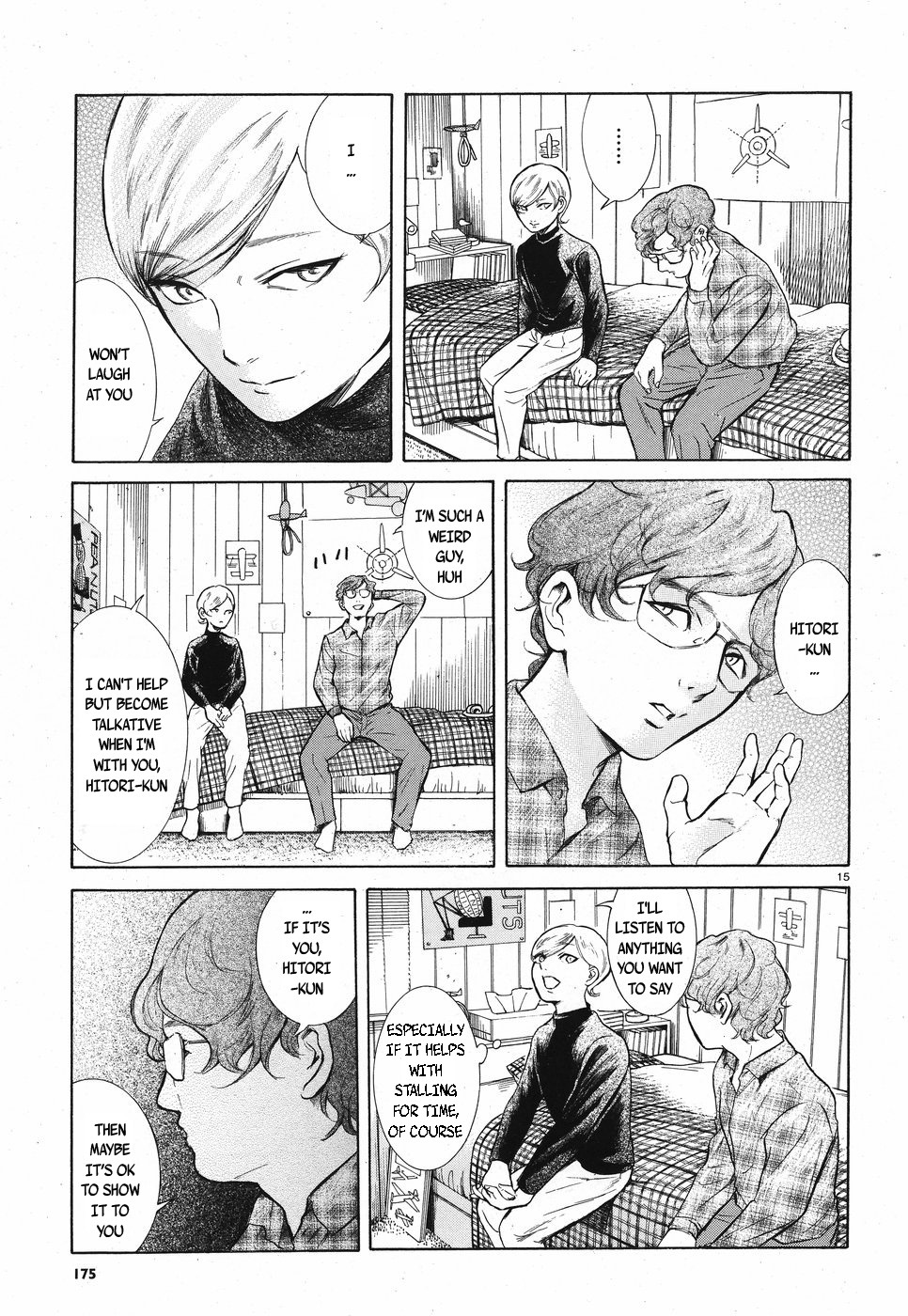 Migi to Dali Chapter 7 page 15 - Chapter 7: Heaven & Hell