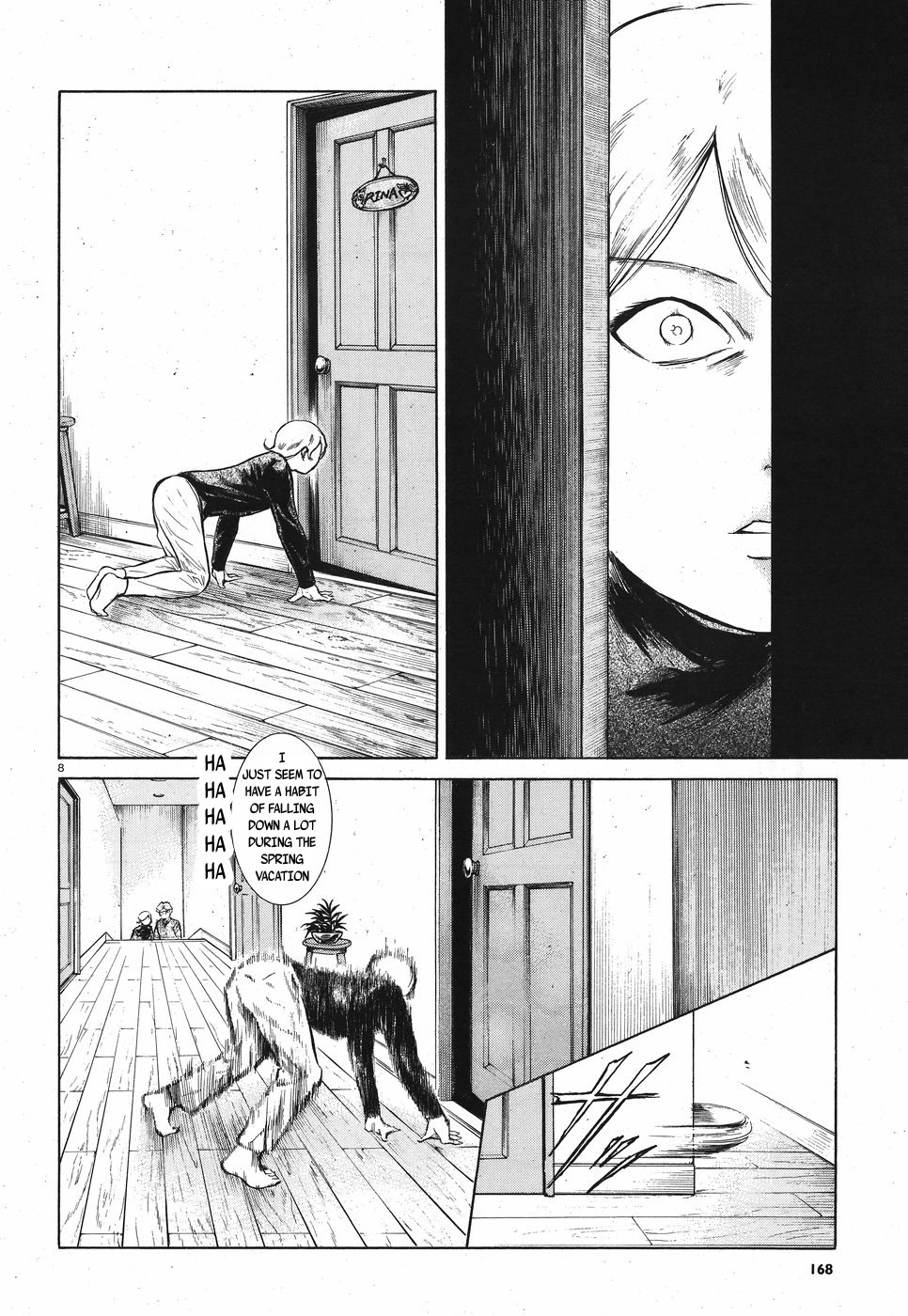 Migi to Dali Chapter 7 page 8 - Chapter 7: Heaven & Hell