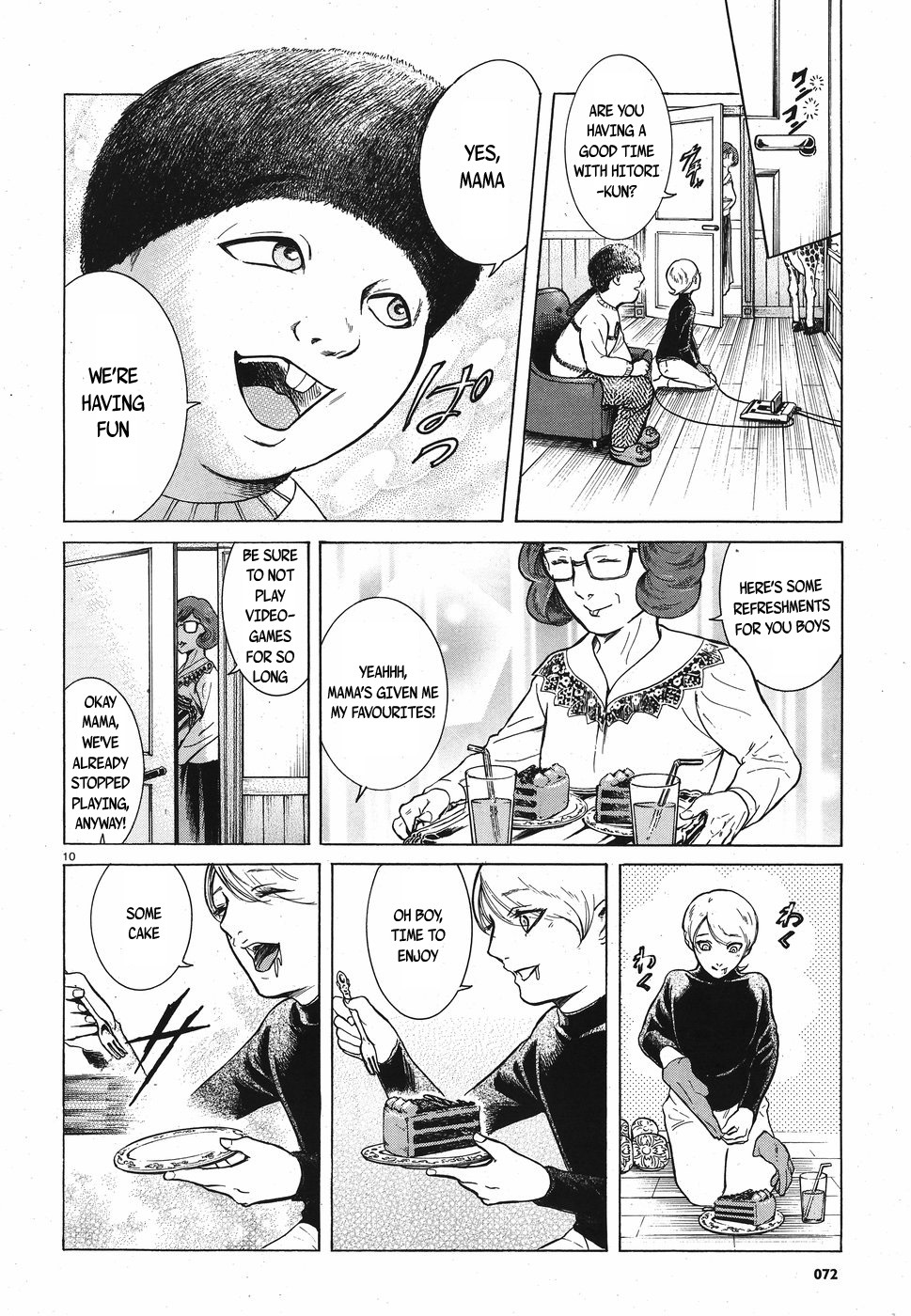 Migi to Dali Chapter 8 page 10 - Chapter 8: Calm & Fury