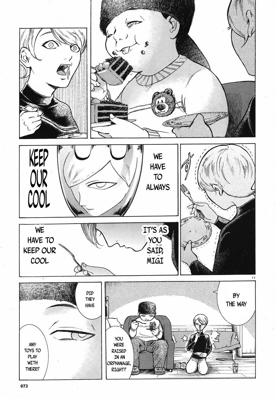 Migi to Dali Chapter 8 page 11 - Chapter 8: Calm & Fury