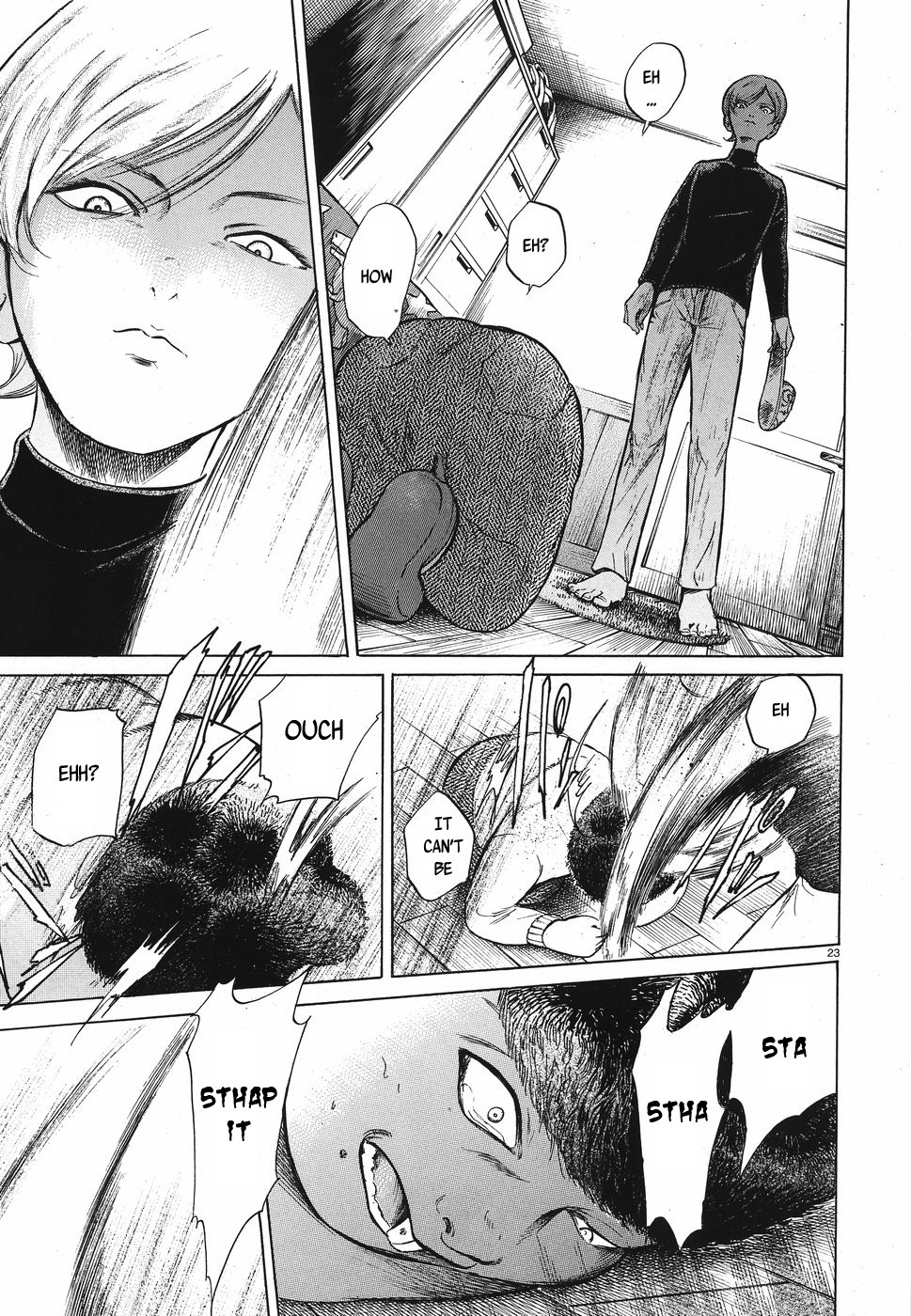 Migi to Dali Chapter 8 page 23 - Chapter 8: Calm & Fury