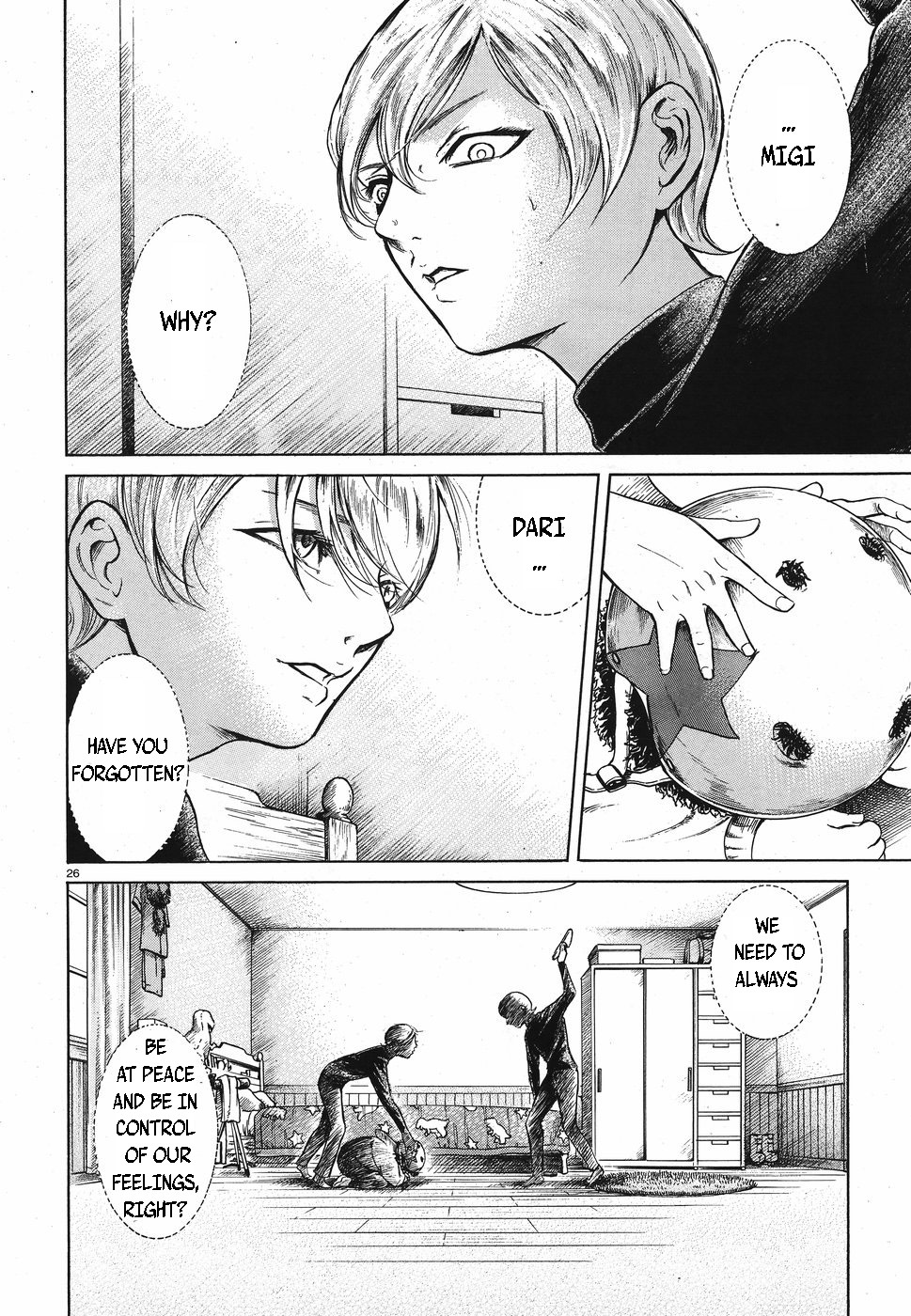 Migi to Dali Chapter 8 page 26 - Chapter 8: Calm & Fury