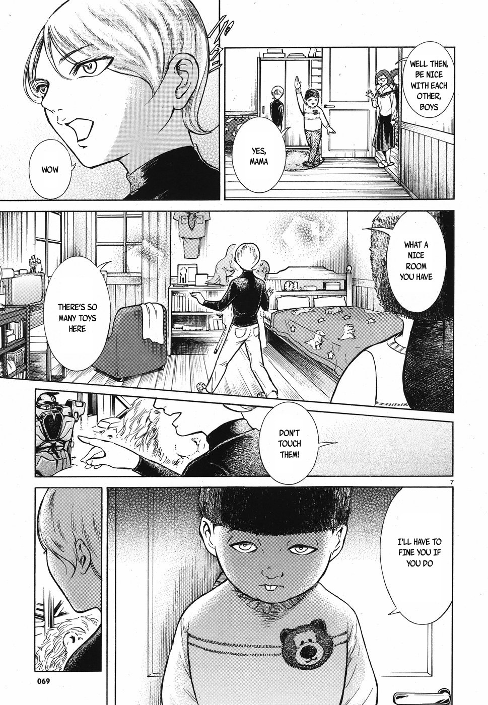 Migi to Dali Chapter 8 page 7 - Chapter 8: Calm & Fury