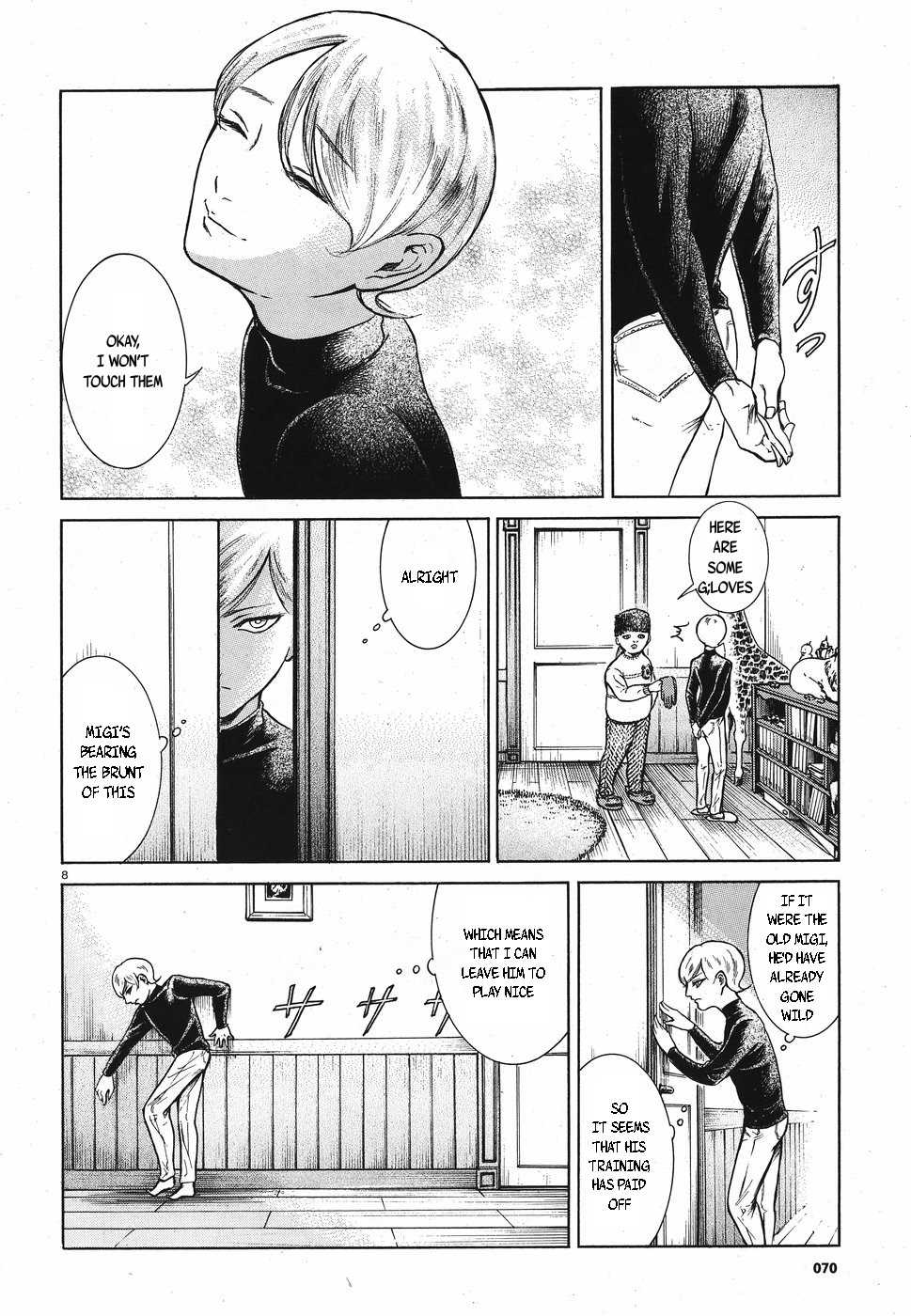 Migi to Dali Chapter 8 page 8 - Chapter 8: Calm & Fury