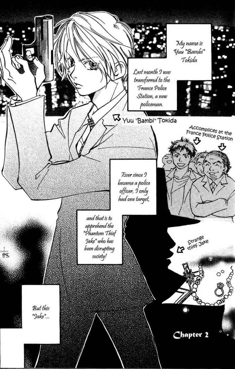 Migite ni Juu, Hidarite ni Ai. Chapter 2 page 3 - Chapter 2: Right Hand Gun, Left Hand Love (2)