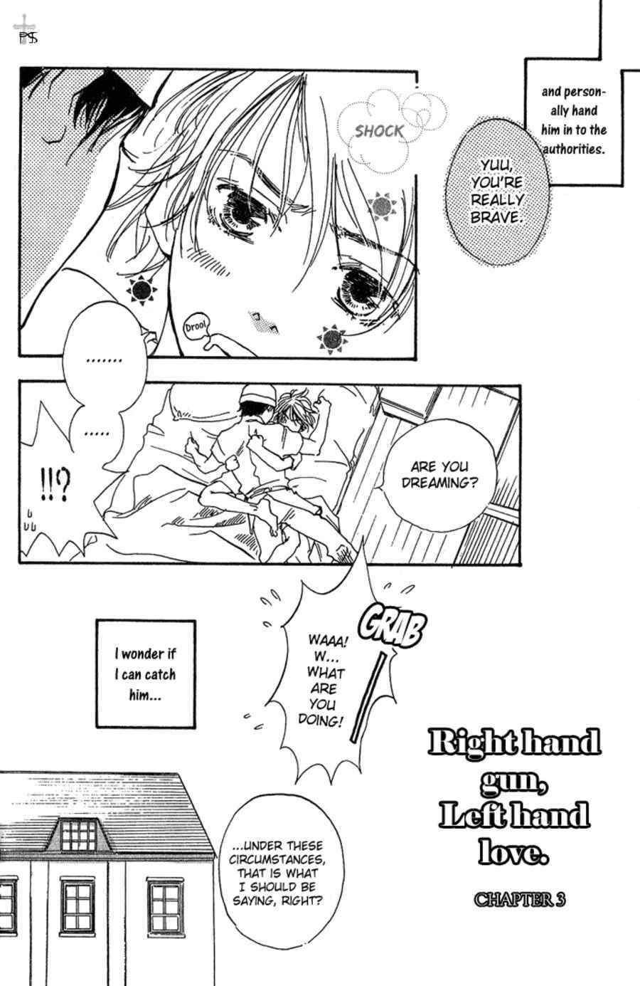 Migite ni Juu, Hidarite ni Ai. Chapter 3 page 9 - Chapter 3: Right Hand Gun, Left Hand Love (3)