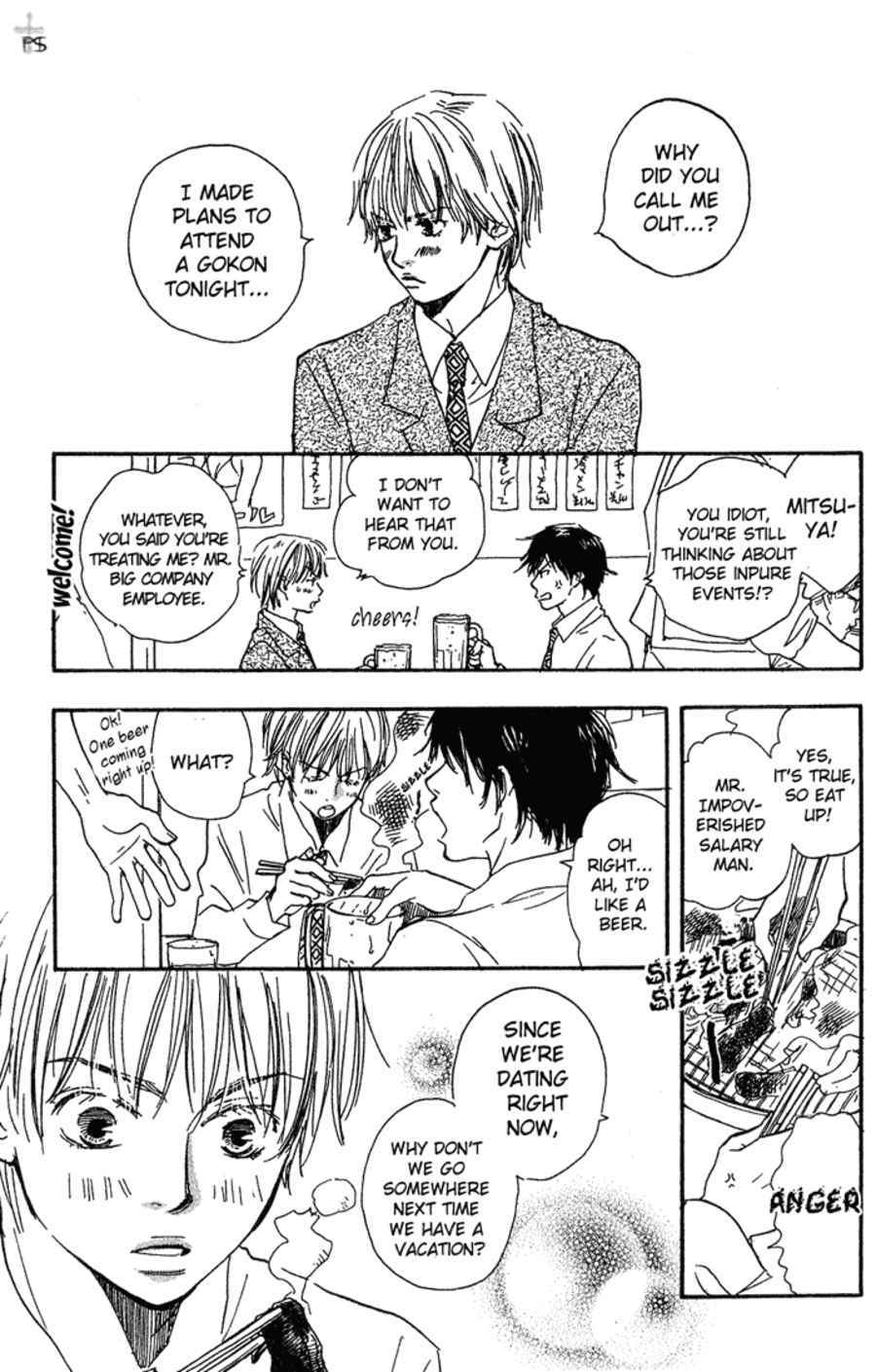 Migite ni Juu, Hidarite ni Ai. Chapter 5 page 37 - Chapter 5: Sweet Prisoner
