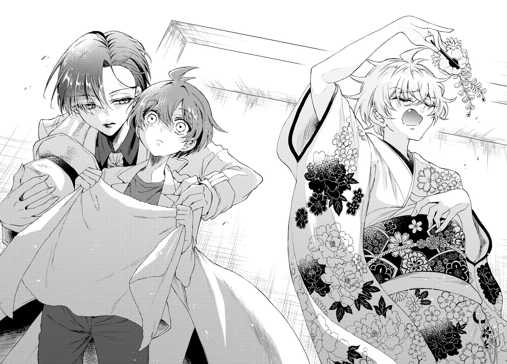 Mikadono Sanshimai wa Angai, Choroi Chapter 1 page 55 - Chapter 1: A happy family