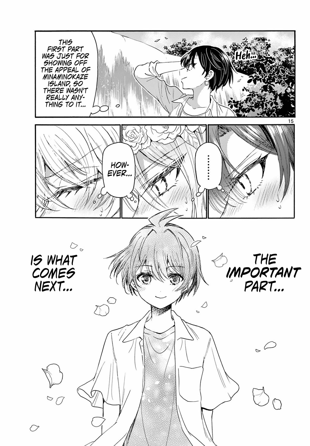 Mikadono Sanshimai wa Angai, Choroi Chapter 100 page 13 - Chapter 100: The sisters' shoots.