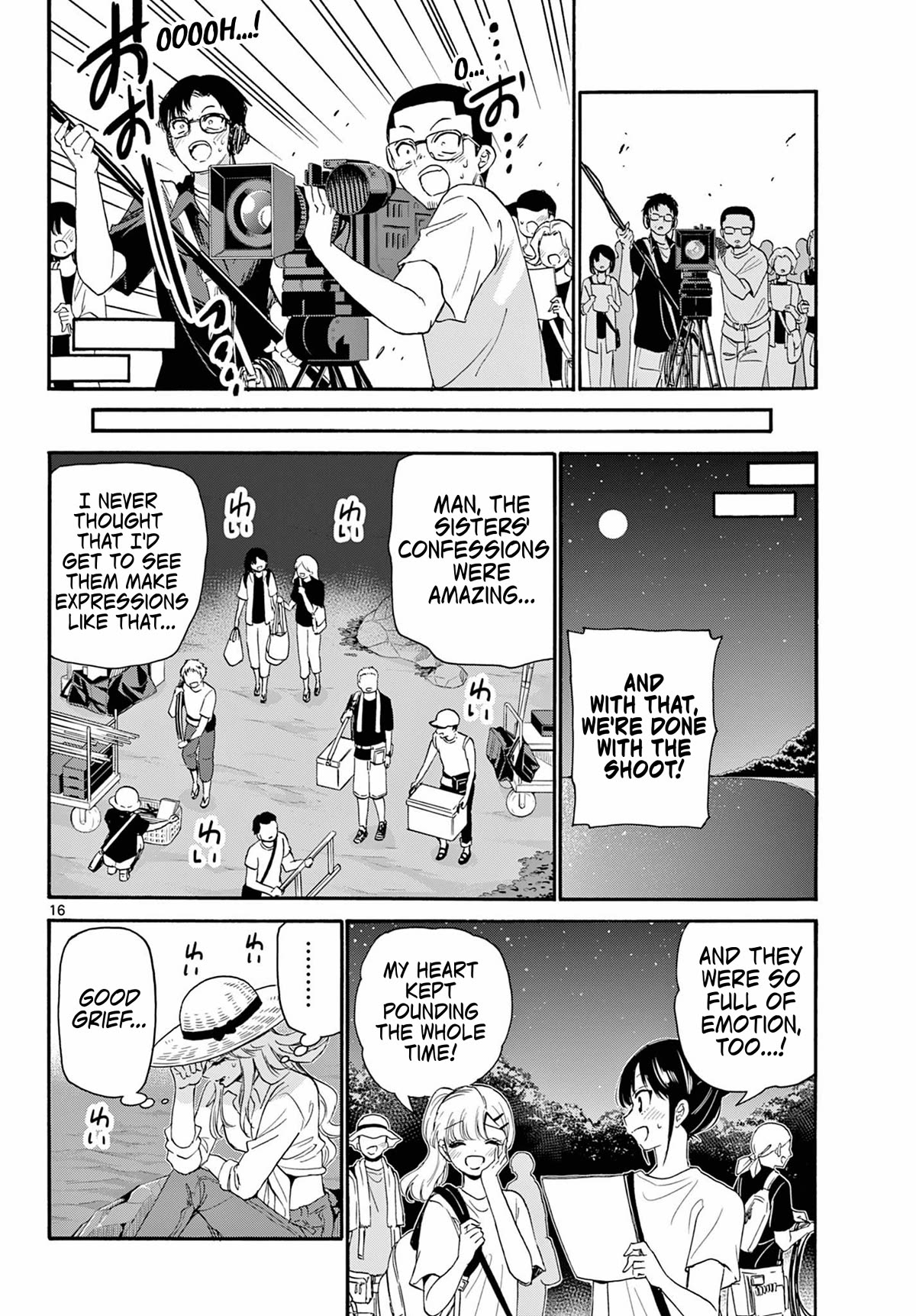 Mikadono Sanshimai wa Angai, Choroi Chapter 101 page 12 - Chapter 101: The sisters' confessions.