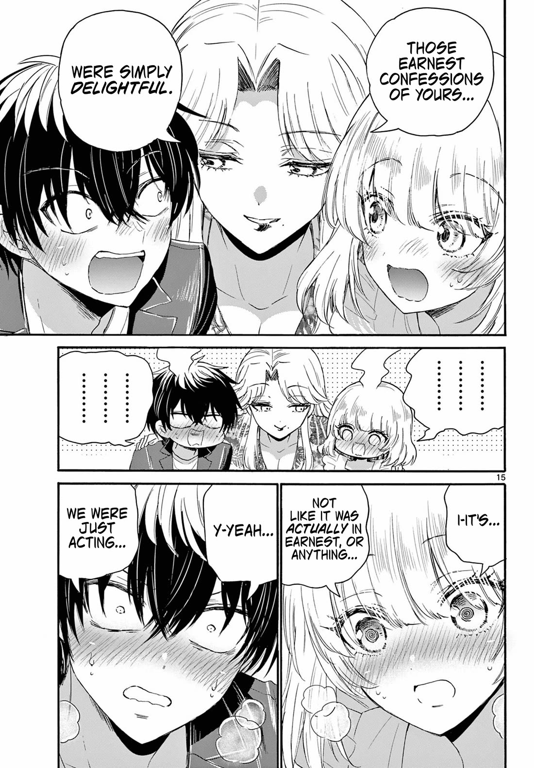 Mikadono Sanshimai wa Angai, Choroi Chapter 102 page 15 - Chapter 102: The sisters' regrets.