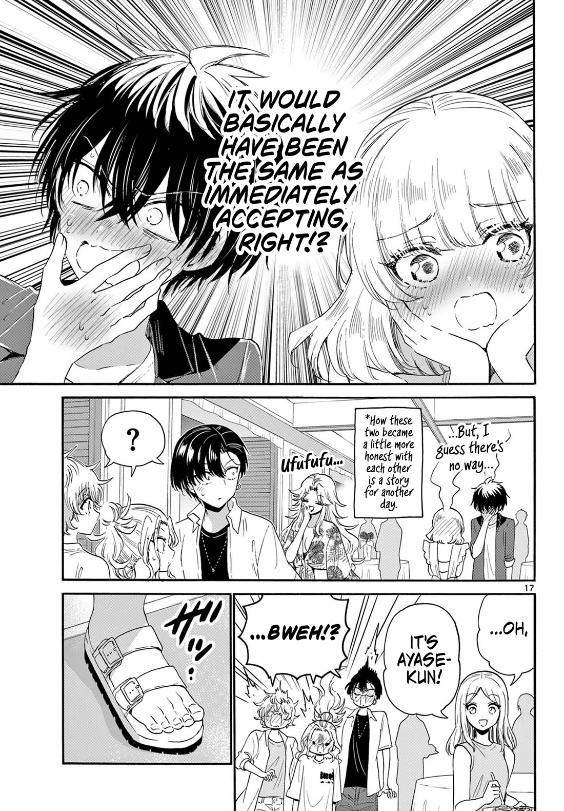 Mikadono Sanshimai wa Angai, Choroi Chapter 102 page 17 - Chapter 102: The sisters' regrets.