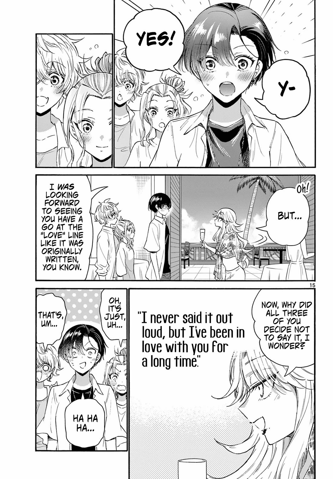 Mikadono Sanshimai wa Angai, Choroi Chapter 103 page 15 - Chapter 103: Yuu's answer?