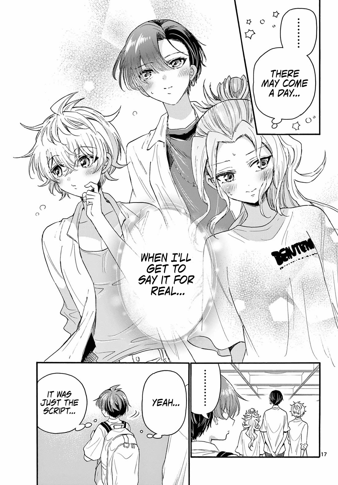 Mikadono Sanshimai wa Angai, Choroi Chapter 103 page 17 - Chapter 103: Yuu's answer?