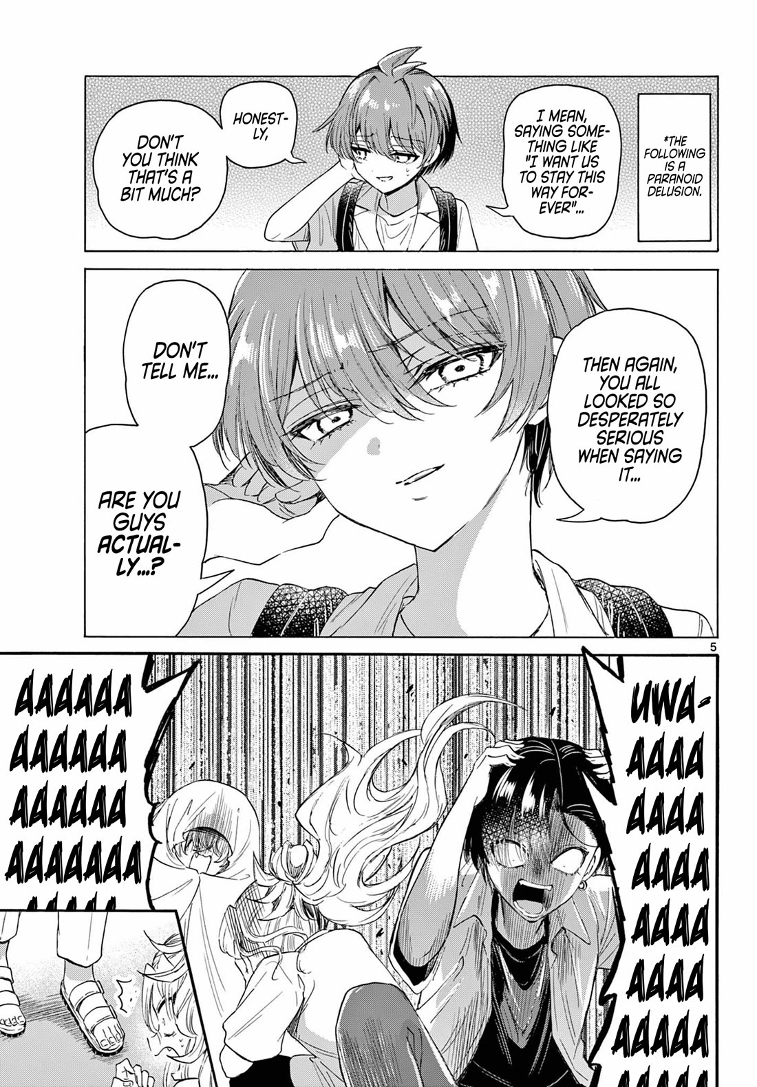 Mikadono Sanshimai wa Angai, Choroi Chapter 103 page 5 - Chapter 103: Yuu's answer?