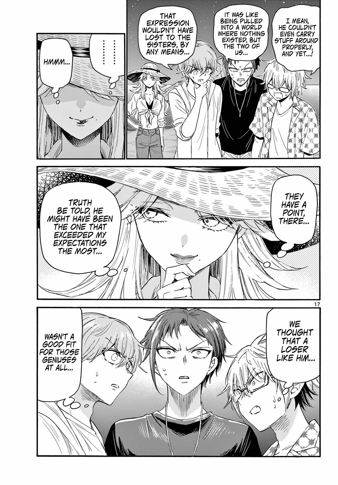 Mikadono Sanshimai wa Angai, Choroi Chapter 104 page 15 - Chapter 104: Confessions — the receiving side.
