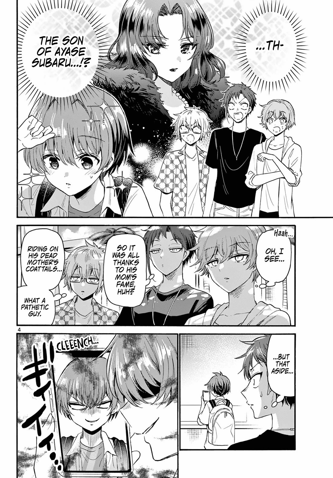 Mikadono Sanshimai wa Angai, Choroi Chapter 104 page 4 - Chapter 104: Confessions — the receiving side.