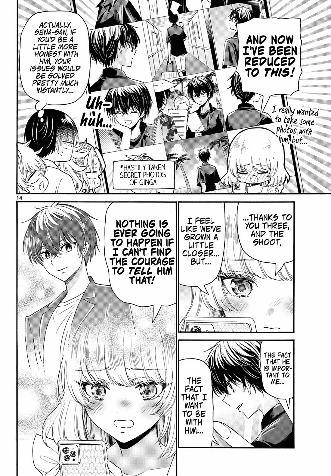 Mikadono Sanshimai wa Angai, Choroi Chapter 105 page 14 - Chapter 105: The last night.