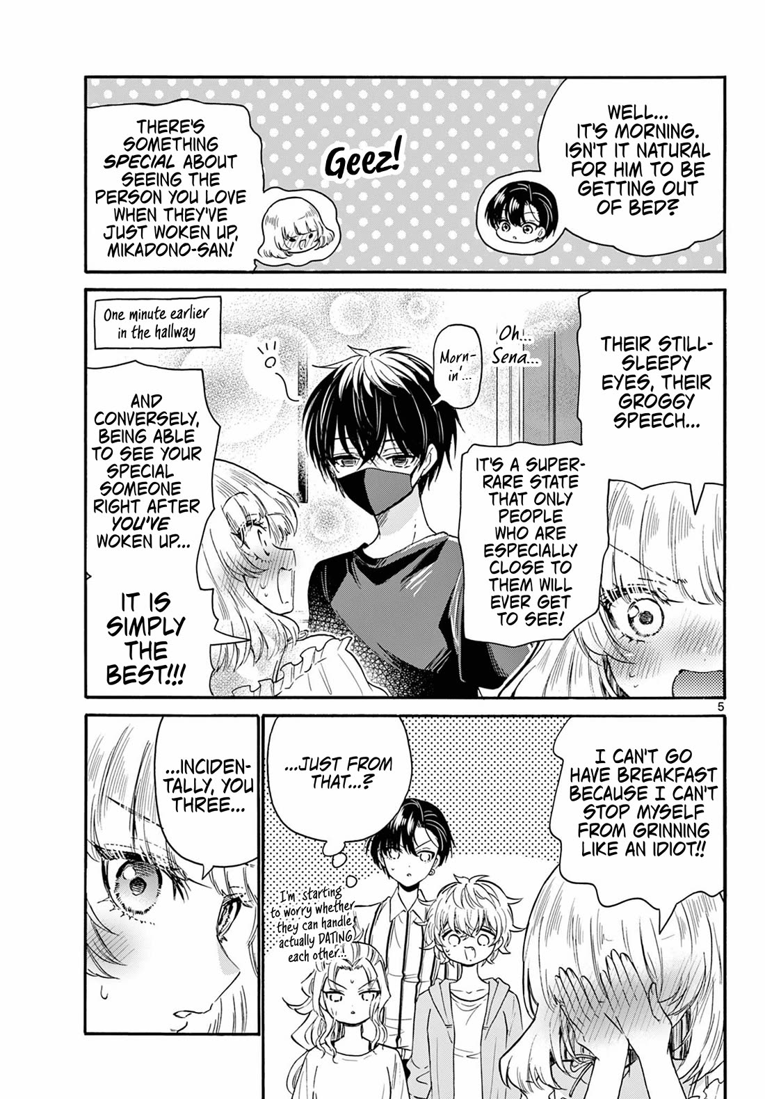 Mikadono Sanshimai wa Angai, Choroi Chapter 109 page 5 - Chapter 109: Side stories from the southern isles.